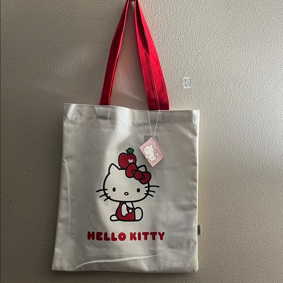 Hello kitty tote with matching small pouch - Picture 1 of 3